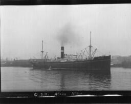 Africa Maru in harbour [graphic materials]
