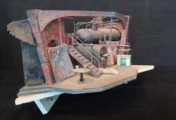 Anger in Ernest and Ernestine model left view