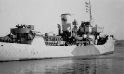 HMCS Agassiz and crew [graphic materials]
