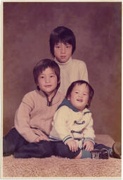 Portrait of the Hirose boys
