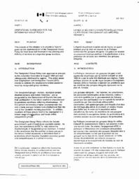 Employment and Immigration: Designated Group Policy Operational Guidelines