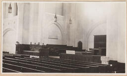 Front pews