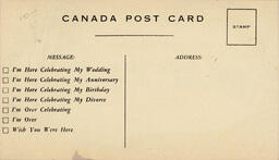 Postcard - Back