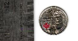 2012 Canadian 25-Cent Heroes of 1812: Tecumseh Coloured Quarter Coin