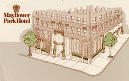 Mayflower Park Hotel postcard