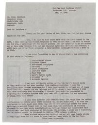 Letter from Racey to Harrison, Dec. 14, 1948 (recto)