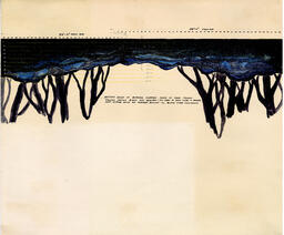 Untitled Watercolor [Forest Canopy], (recto)