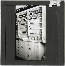 Dispensary Cabinet at Elkhorn Residential School