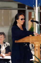 Shirley Chan presents speech