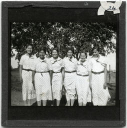 Teenagers at Elkhorn Residential School