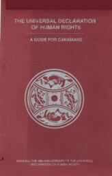 The Universal Declaration of Human Rights: A Guide for Canadians