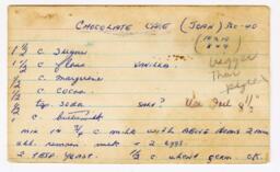 Chocolate Cake (Joan)