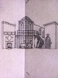 Floor Plan Illustration (Rocky Horror Picture Show 2002)
