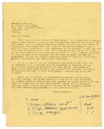 Letter from Harrison to Racey, Apr. 2, 1948