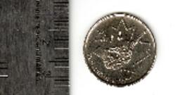 2008 Canadian 25-Cent Vancouver 2010 Olympics: Snowboarding Quarter Coin