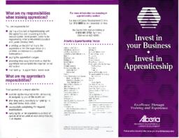 Invest in Your Business - Invest in Apprenticeship