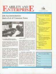 Ability and Enterprise - Volume 6, Number 3