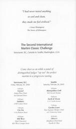2nd International Martini Classic (back)