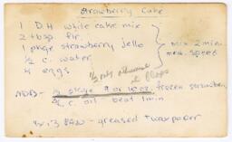 Strawberry Cake