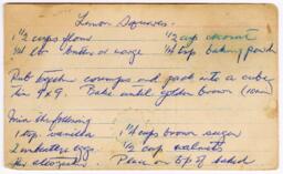Lemon Squares [Recto and Verso]