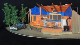 Up Island model right view