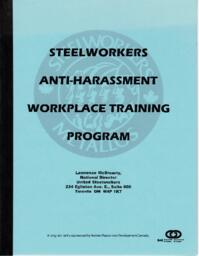 Steelworkers Anti-Harassment Workplace Training Program