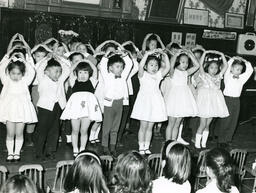 [Performance at student assembly]