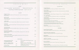 Clippers lunch menu (inside)