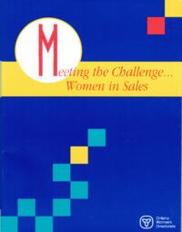 Meeting the Challenge: Women in Sales