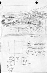 False Creek Pen Sketch - May 21, 2017