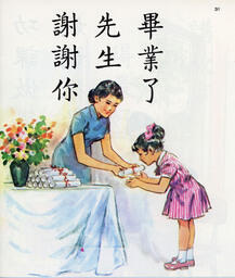 [Graduation. Thank you, teacher.]: 畢業了 先生謝謝你