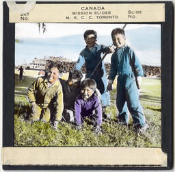 Children Playing at St. Michael's Residential School