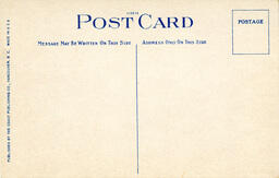 C. P. R. Hotel and Bow Valley, Banff, Canadian Rockies. (Back)