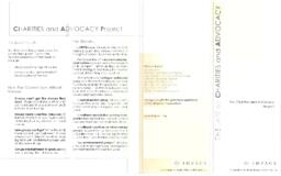 The Law on Charities and Advocacy-The Charities and Advocacy Project