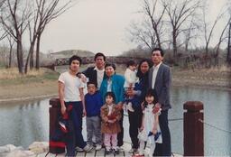 With Family in Medicine Hat 