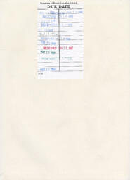 [I hate music]; I hate music! : a cycle of five kid songs for soprano: Card