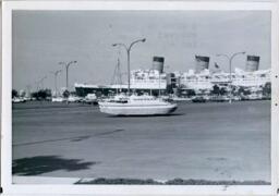 Sullivan's S.S. China Seas at the Queen Mary print